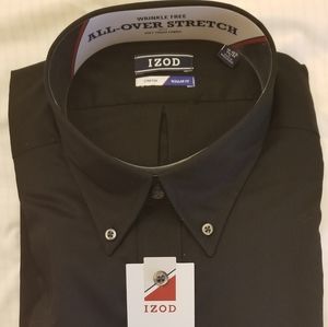 I-ZOD Dress Shirts stretch - Black